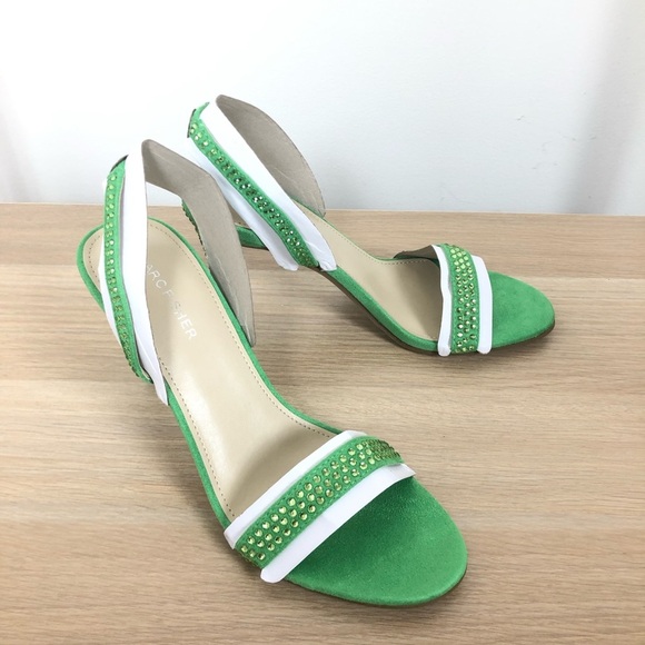 NWT Marc Fisher Rhinestone Embellished Slingback - Picture 3 of 10